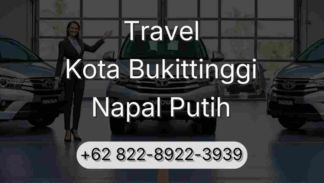Travel Kota Bukittinggi Napal Putih