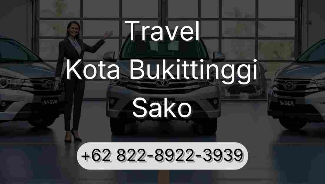 Travel Kota Bukittinggi Sako
