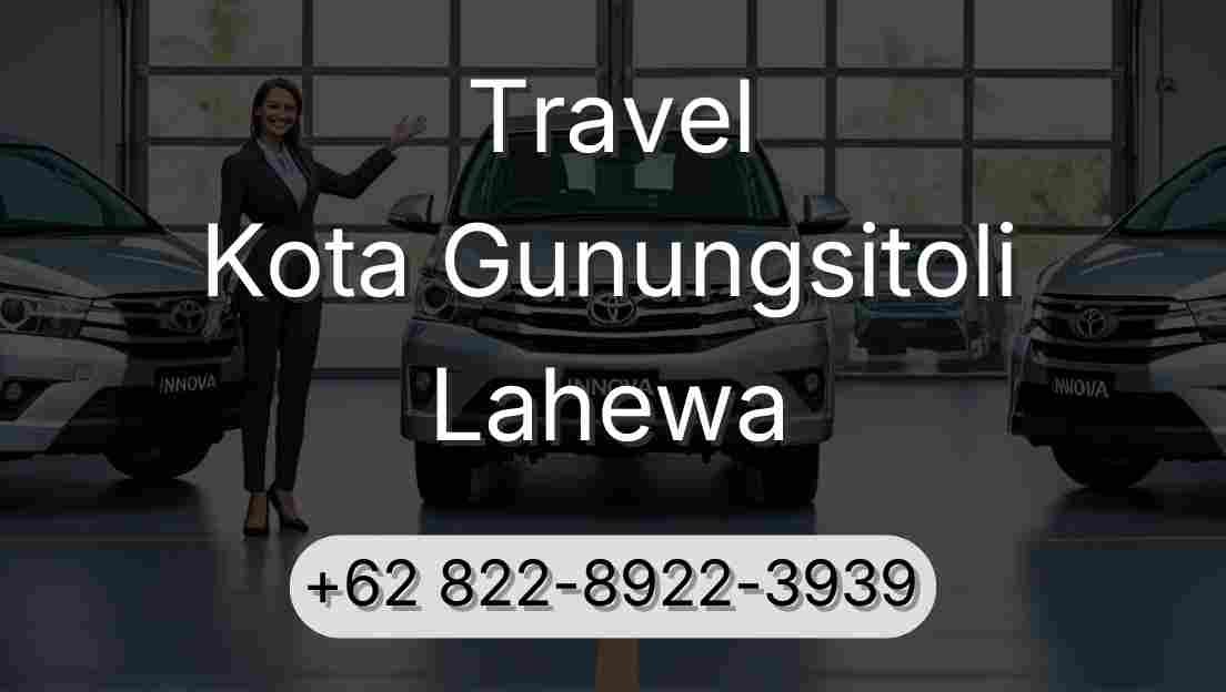 Travel Kota Gunungsitoli Lahewa