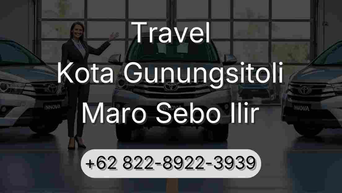 Travel Kota Gunungsitoli Maro Sebo Ilir