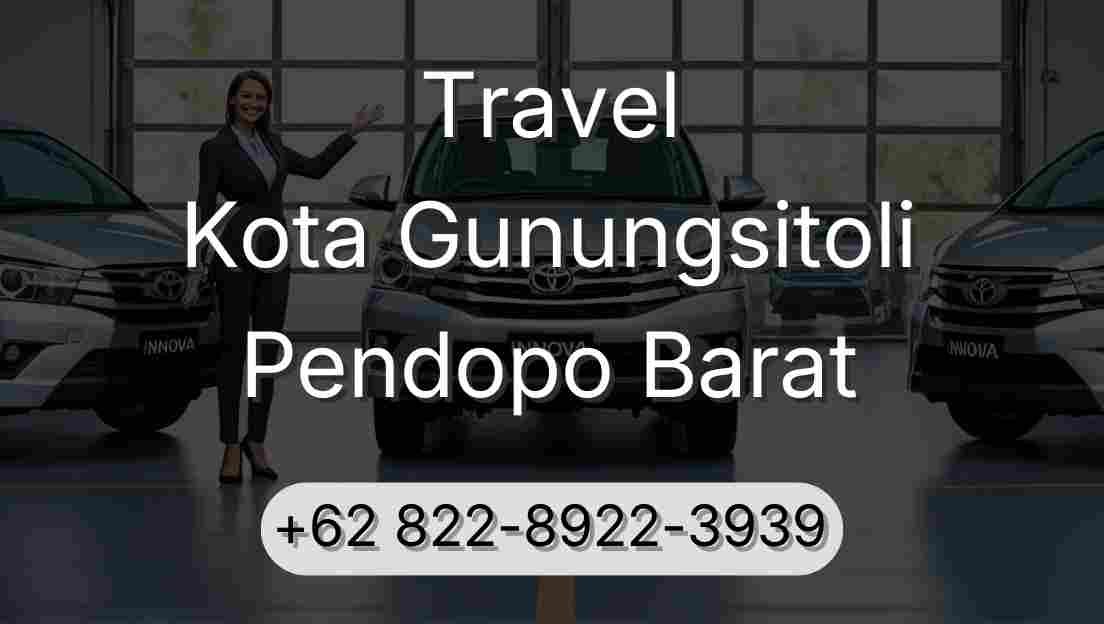 Travel Kota Gunungsitoli Pendopo Barat