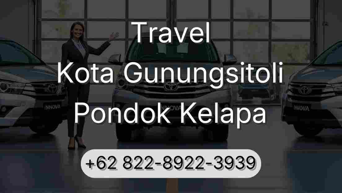 Travel Kota Gunungsitoli Pondok Kelapa