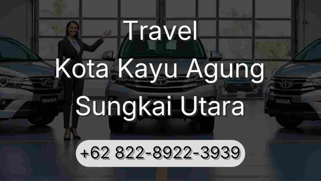 Travel Kota Kayu Agung Sungkai Utara
