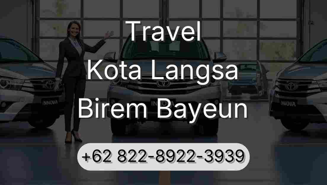 Travel Kota Langsa Birem Bayeun