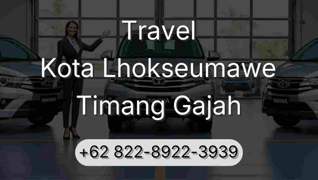 Travel Kota Lhokseumawe Timang Gajah