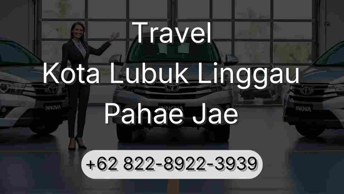 Travel Kota Lubuk Linggau Pahae Jae