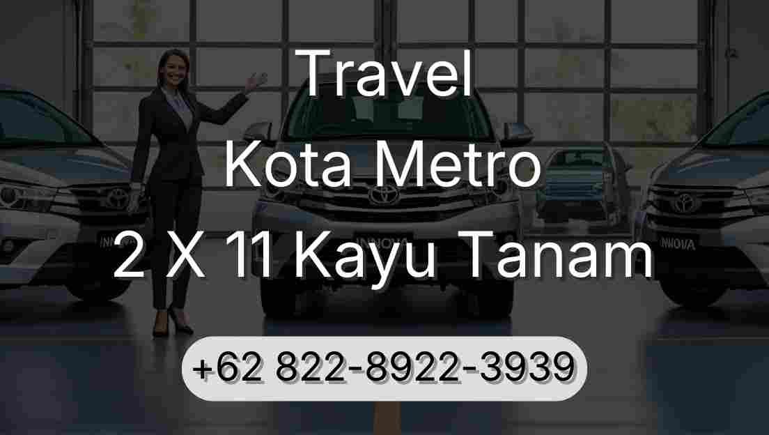 Travel Kota Metro 2 X 11 Kayu Tanam