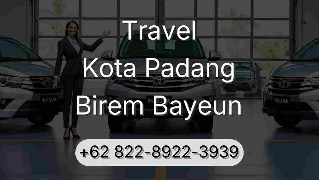 Travel Kota Padang Birem Bayeun