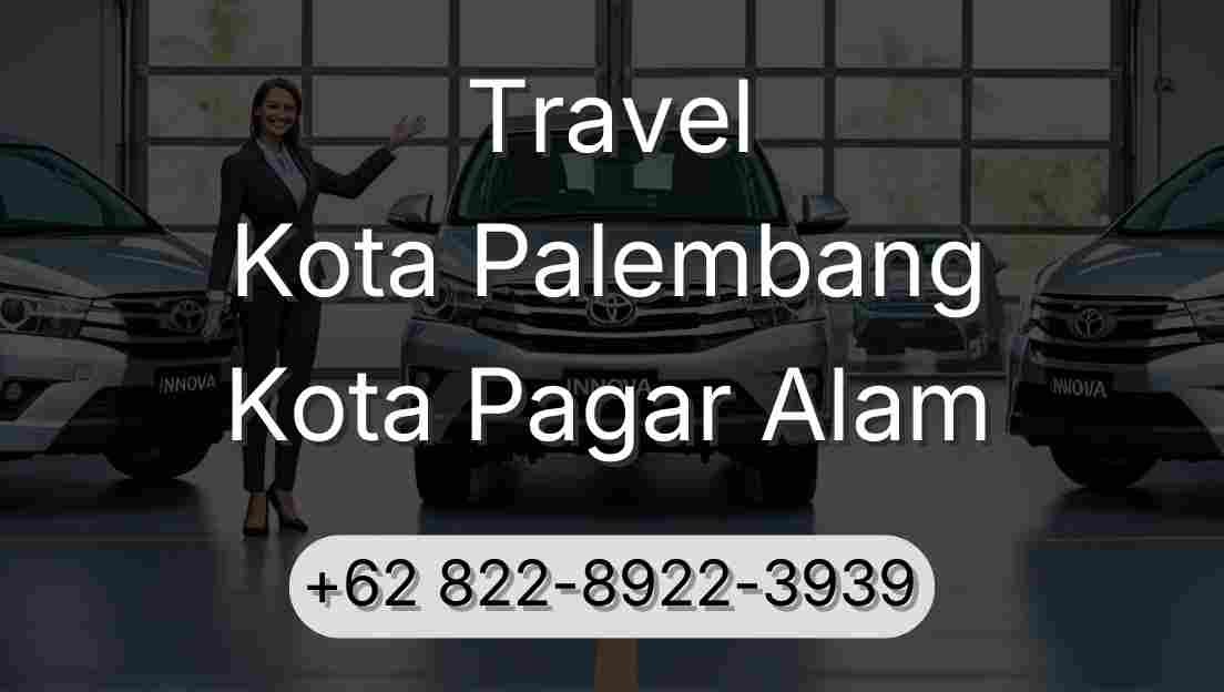 Travel Kota Palembang Kota Pagar Alam