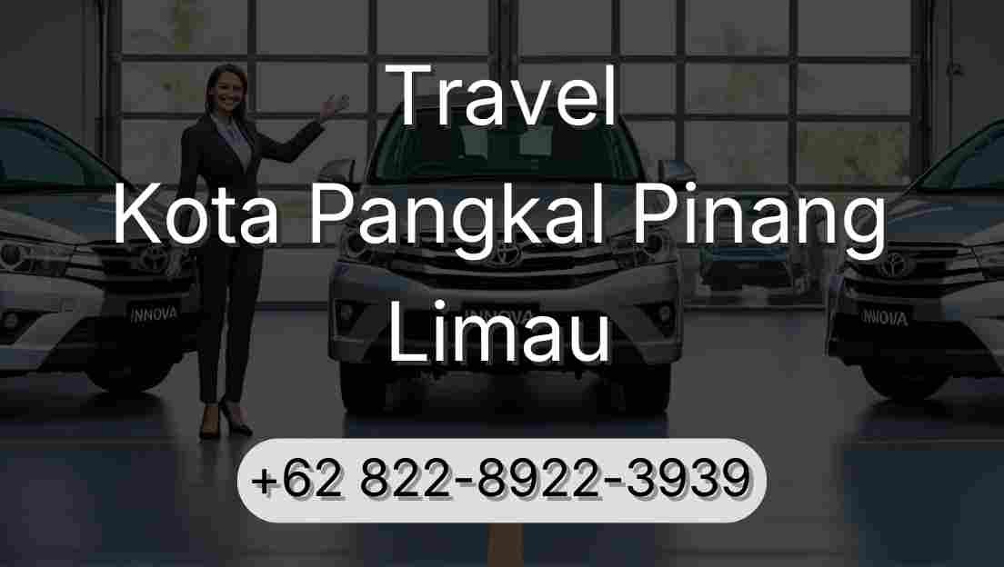 Travel Kota Pangkal Pinang Limau