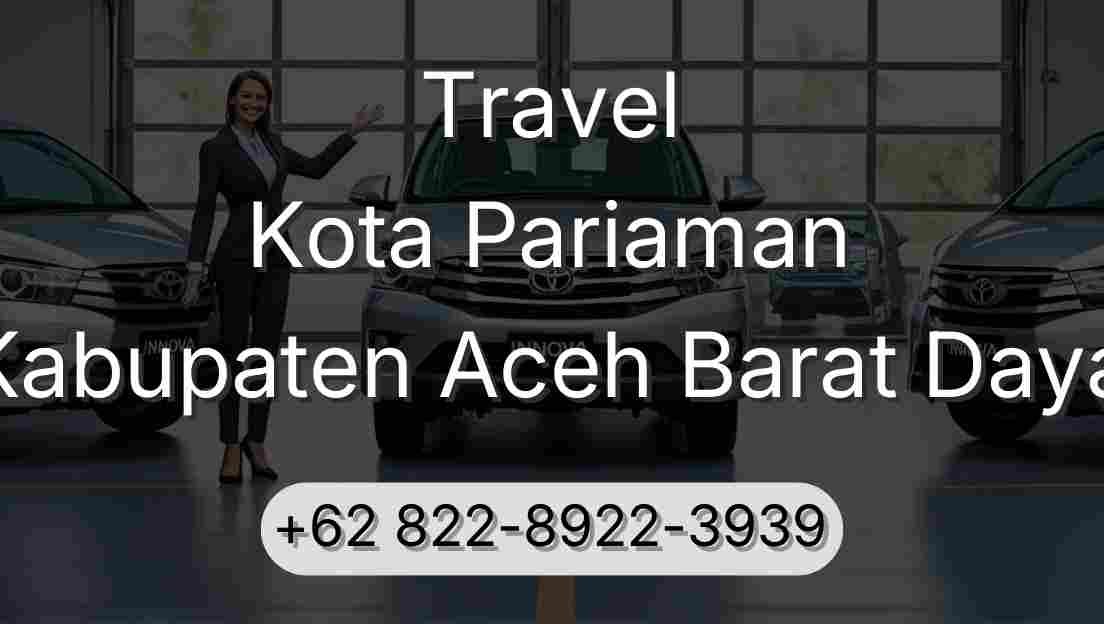 Travel Kota Pariaman Kabupaten Aceh Barat Daya