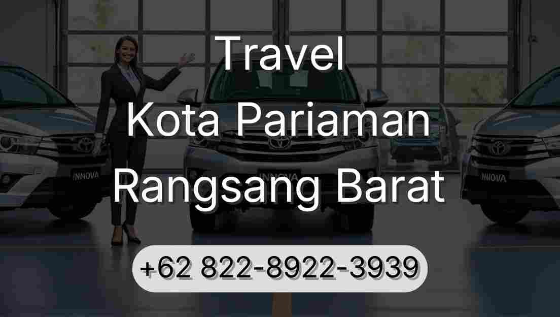 Travel Kota Pariaman Rangsang Barat