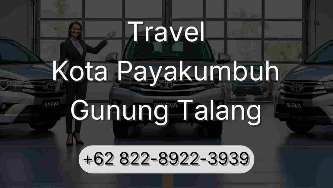 Travel Kota Payakumbuh Gunung Talang