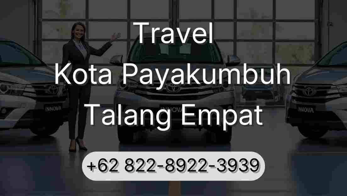 Travel Kota Payakumbuh Talang Empat