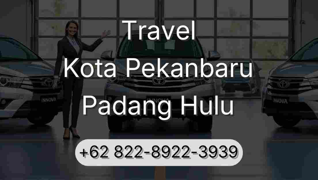 Travel Kota Pekanbaru Padang Hulu
