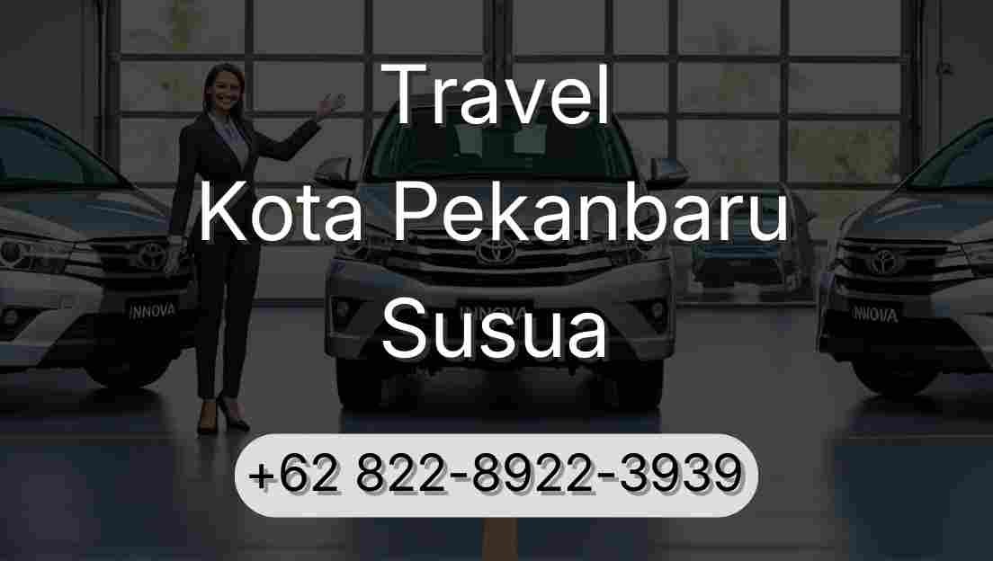 Travel Kota Pekanbaru Susua