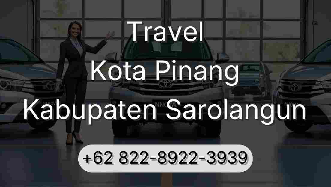 Travel Kota Pinang Kabupaten Sarolangun