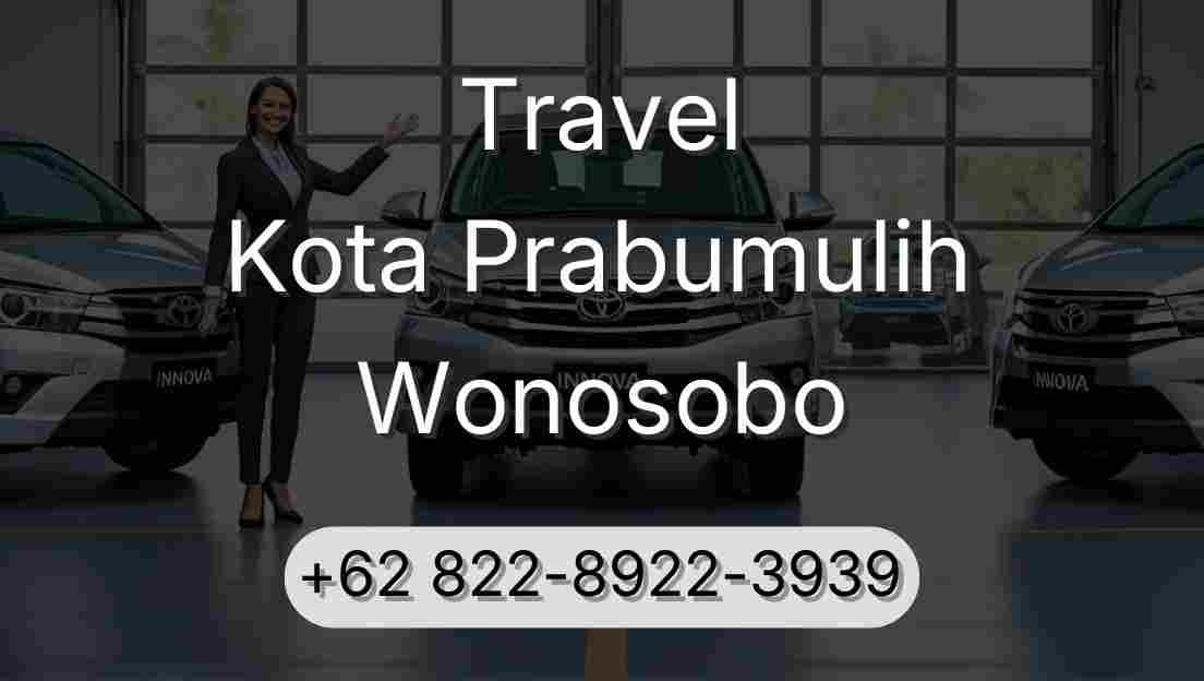Travel Kota Prabumulih Wonosobo
