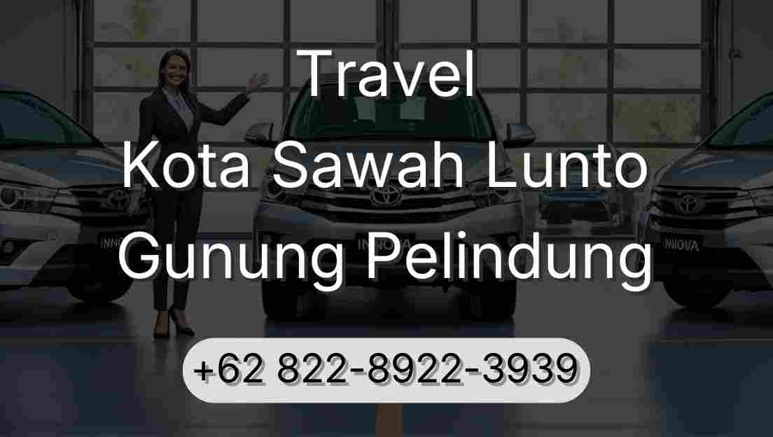 Travel Kota Sawah Lunto Gunung Pelindung