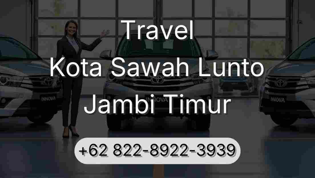 Travel Kota Sawah Lunto Jambi Timur