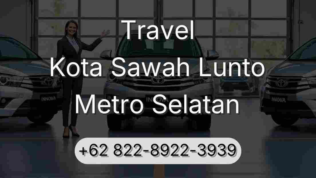Travel Kota Sawah Lunto Metro Selatan