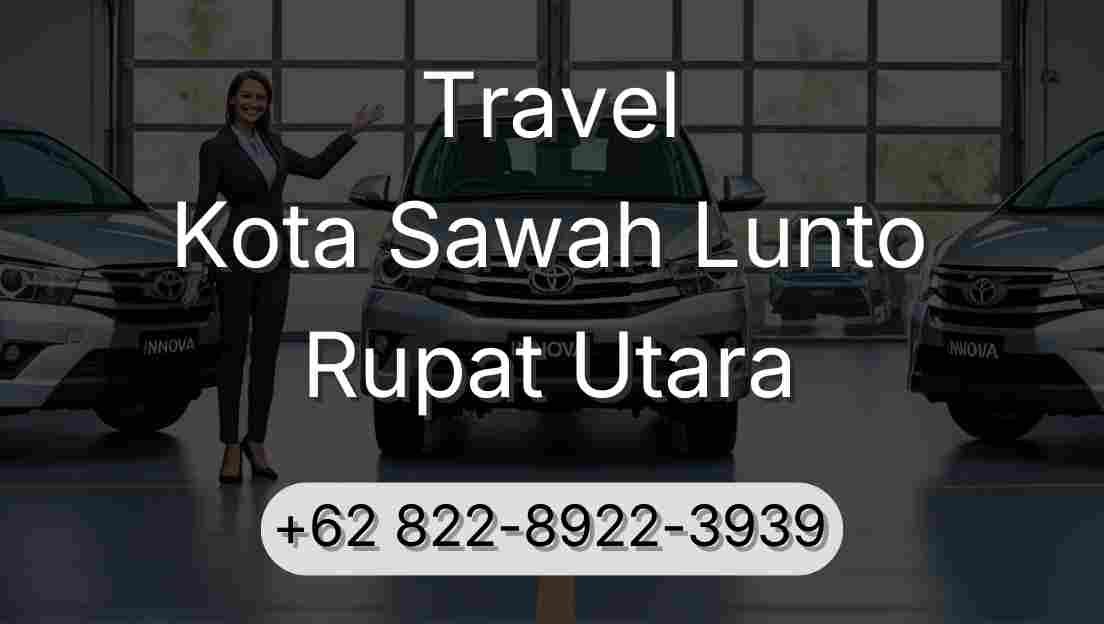 Travel Kota Sawah Lunto Rupat Utara