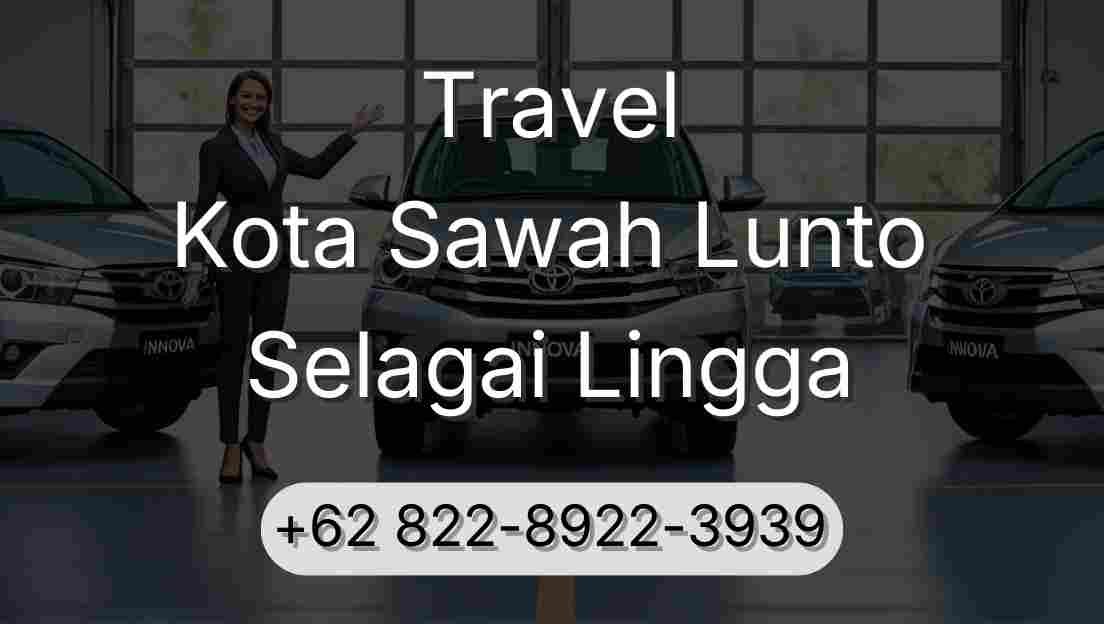 Travel Kota Sawah Lunto Selagai Lingga