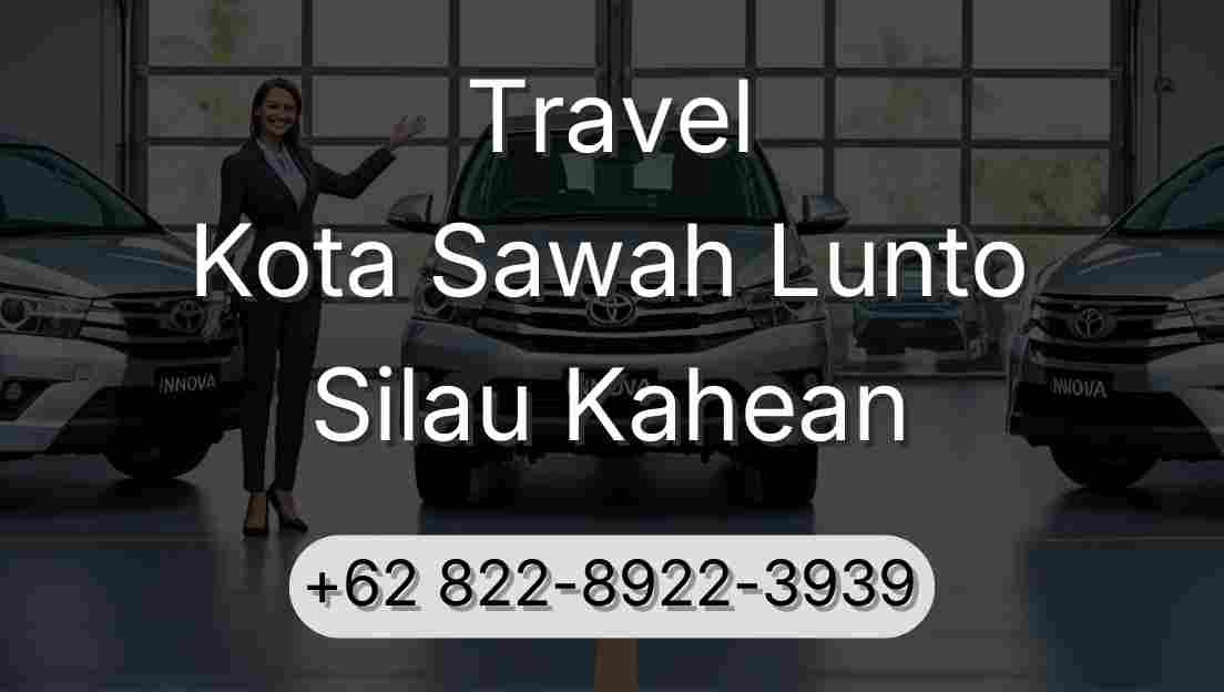 Travel Kota Sawah Lunto Silau Kahean