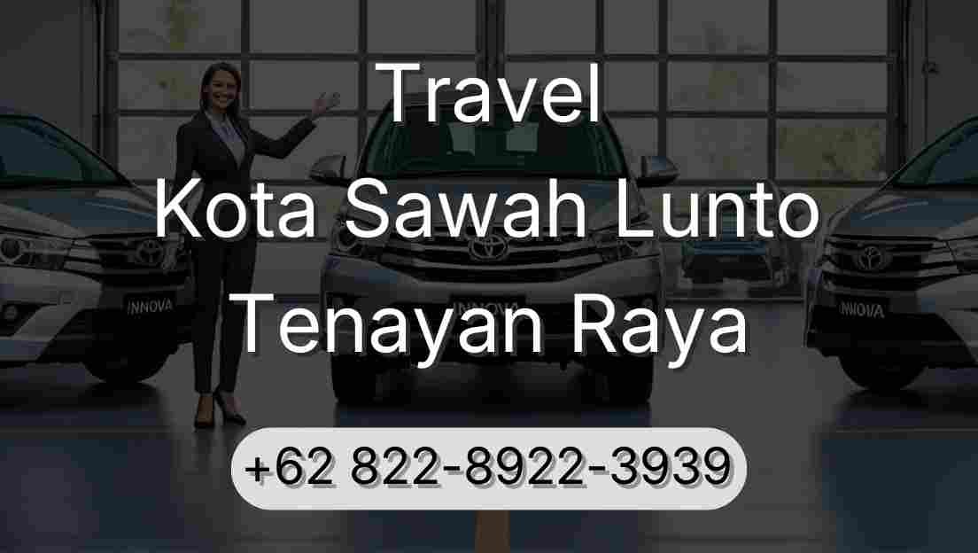 Travel Kota Sawah Lunto Tenayan Raya