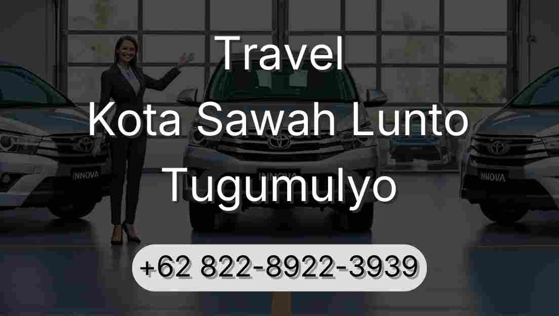 Travel Kota Sawah Lunto Tugumulyo