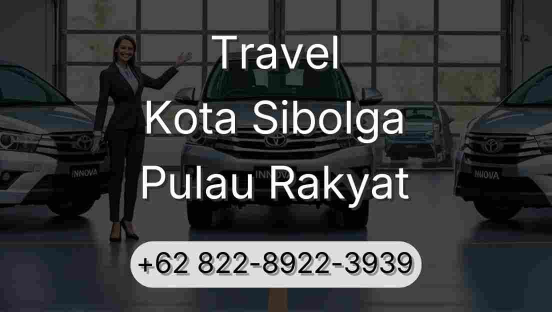 Travel Kota Sibolga Pulau Rakyat