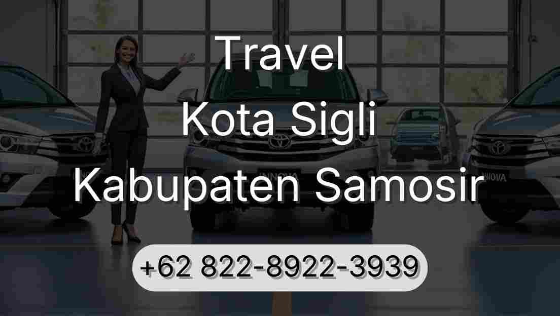 Travel Kota Sigli Kabupaten Samosir