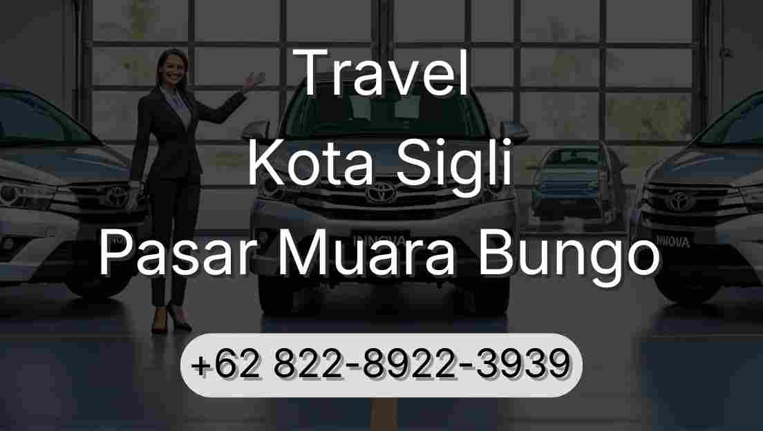 Travel Kota Sigli Pasar Muara Bungo