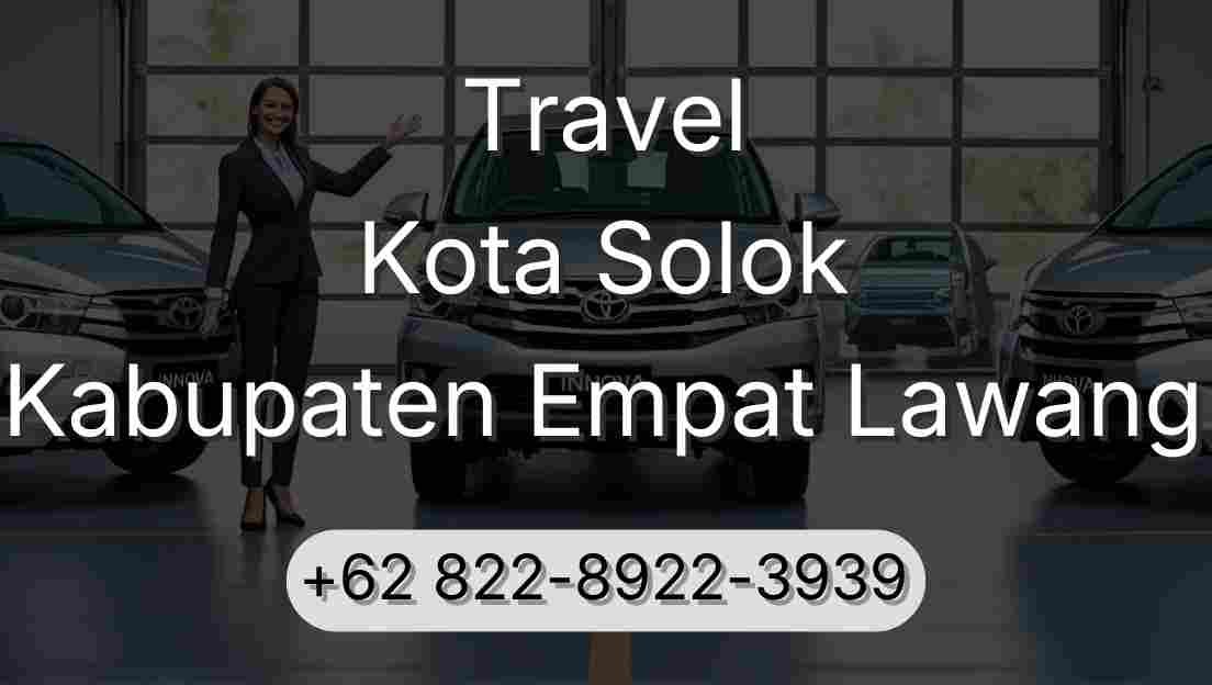 Travel Kota Solok Kabupaten Empat Lawang