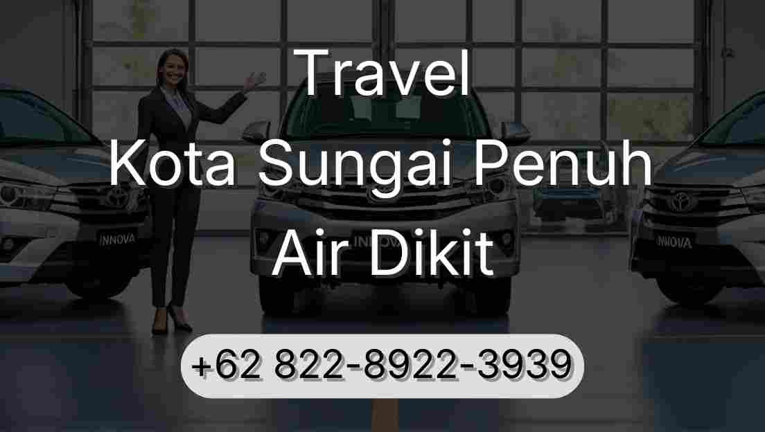 Travel Kota Sungai Penuh Air Dikit