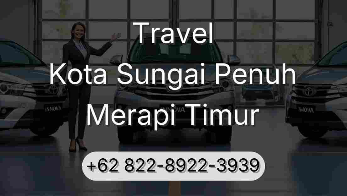 Travel Kota Sungai Penuh Merapi Timur