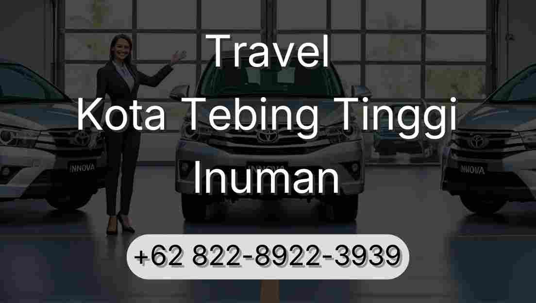 Travel Kota Tebing Tinggi Inuman