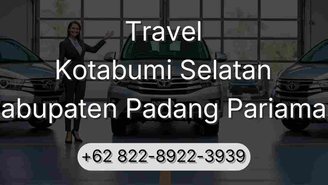 Travel Kotabumi Selatan Kabupaten Padang Pariaman
