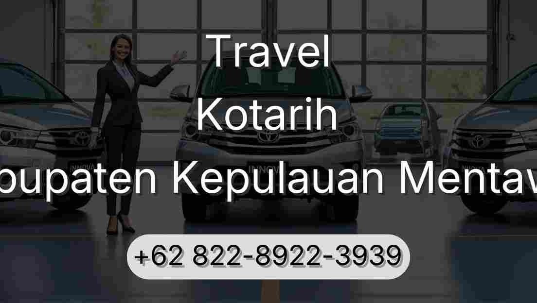 Travel Kotarih Kabupaten Kepulauan Mentawai