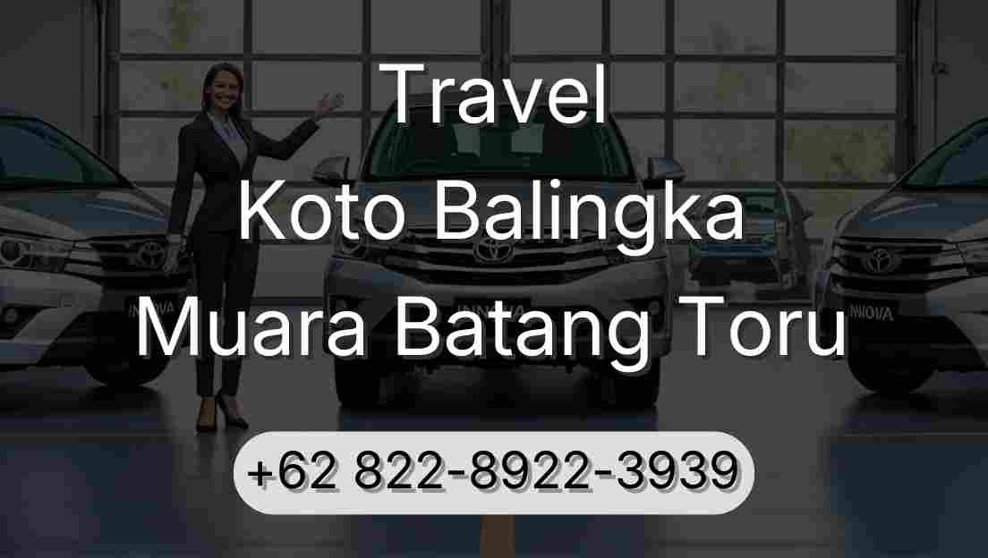 Travel Koto Balingka Muara Batang Toru