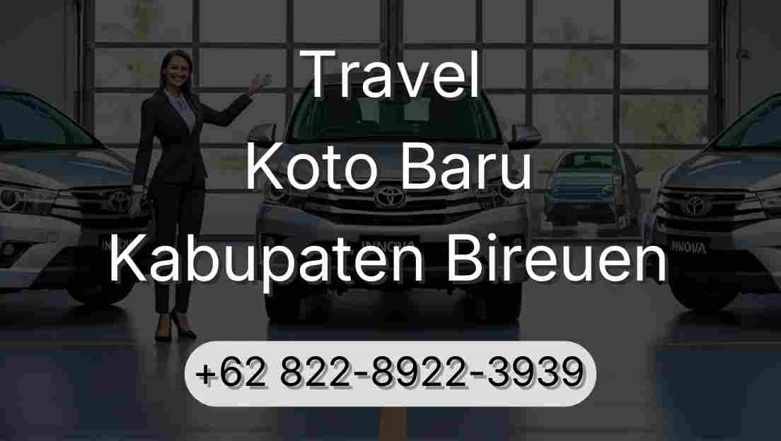 Travel Koto Baru Kabupaten Bireuen