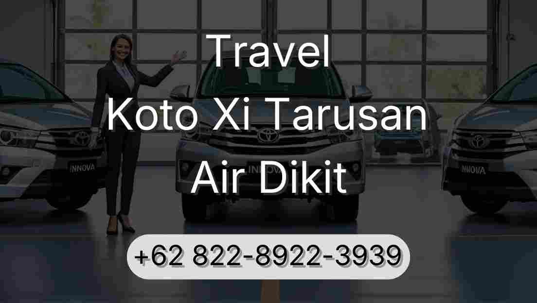 Travel Koto Xi Tarusan Air Dikit