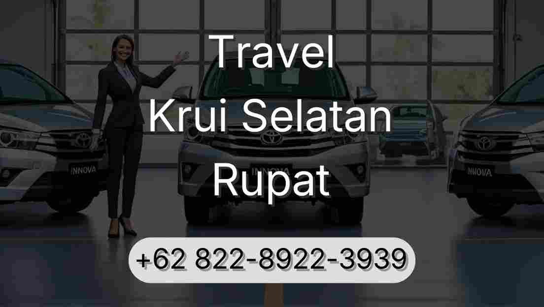 Travel Krui Selatan Rupat