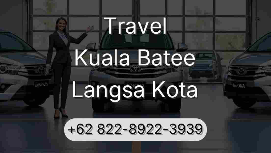 Travel Kuala Batee Langsa Kota