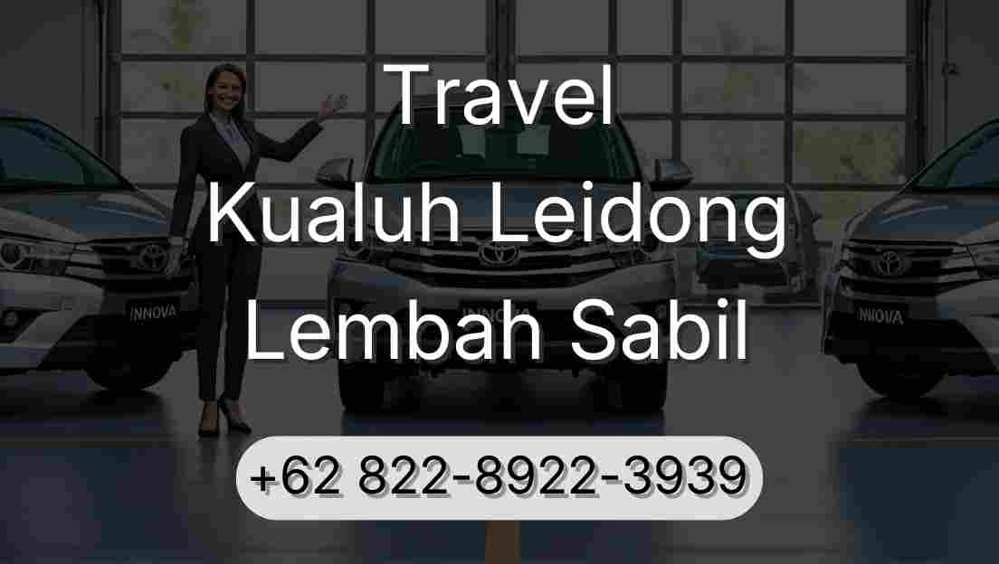 Travel Kualuh Leidong Lembah Sabil