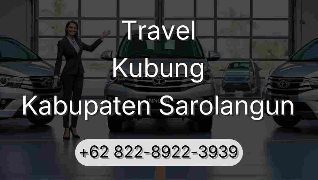 Travel Kubung Kabupaten Sarolangun