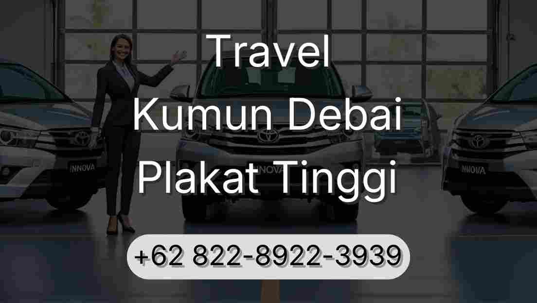 Travel Kumun Debai Plakat Tinggi