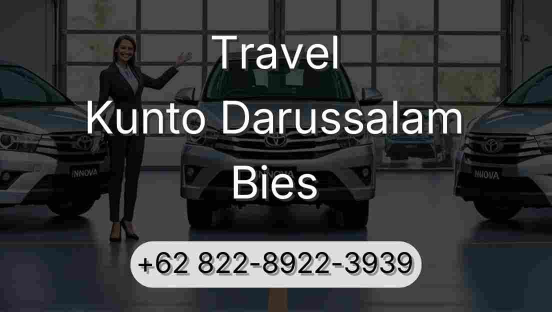 Travel Kunto Darussalam Bies