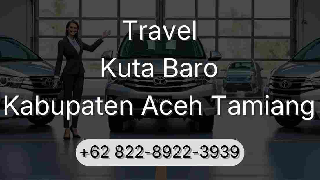 Travel Kuta Baro Kabupaten Aceh Tamiang
