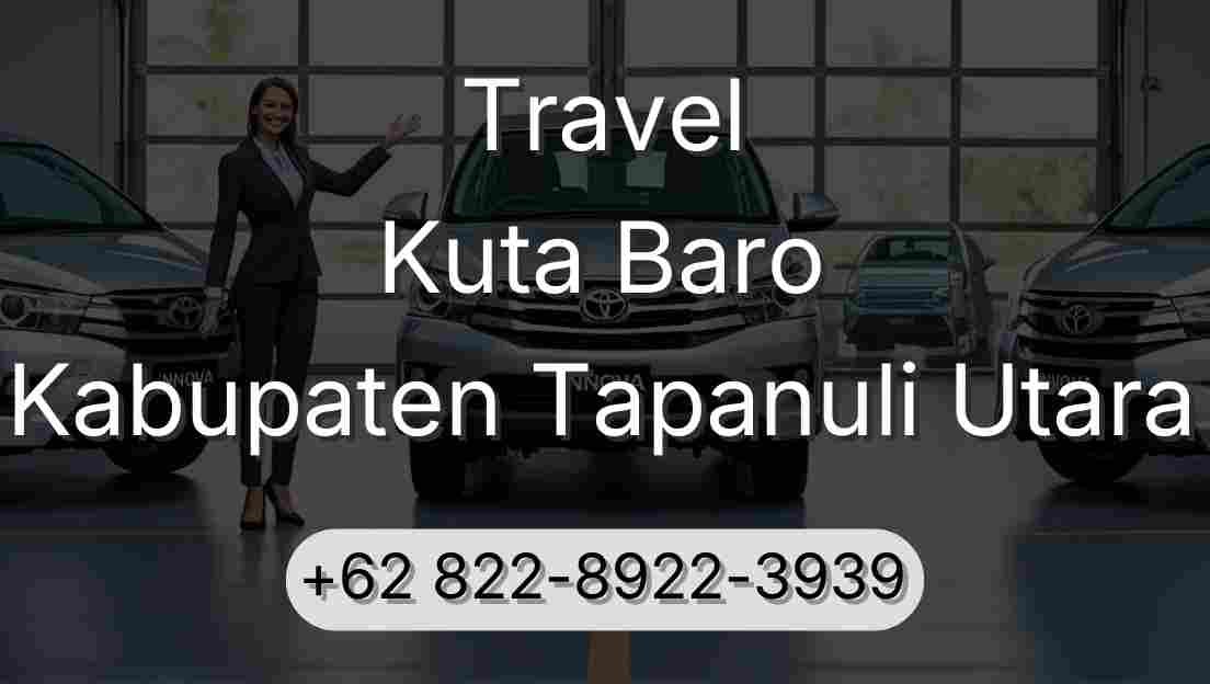 Travel Kuta Baro Kabupaten Tapanuli Utara